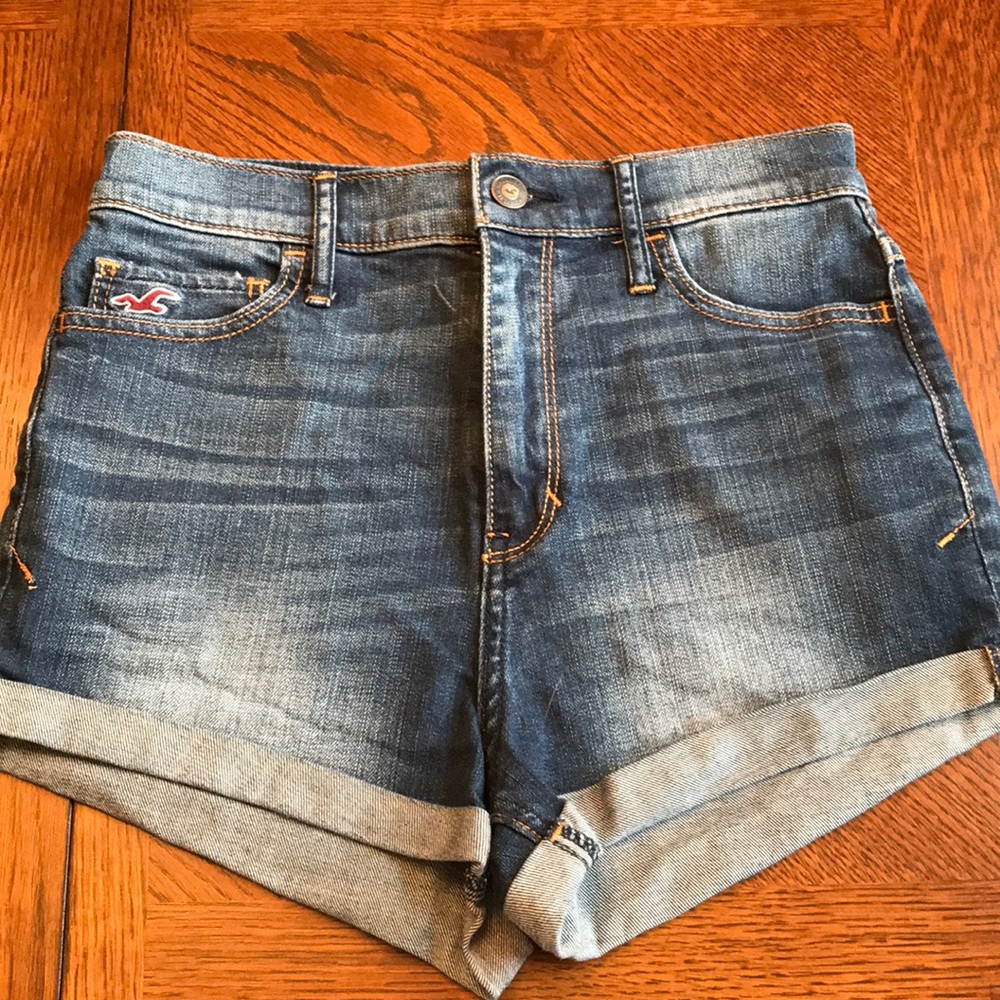 High Waisted Jean Shorts